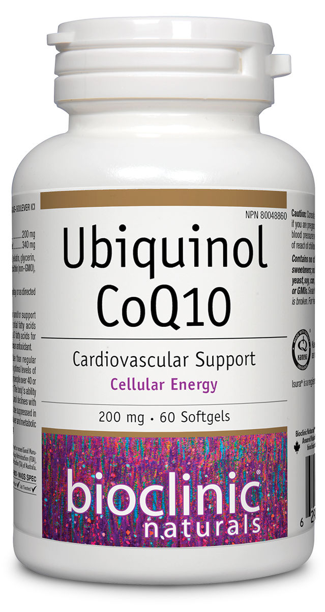 Ubiquinol CoQ10 Bioclinic English Canada