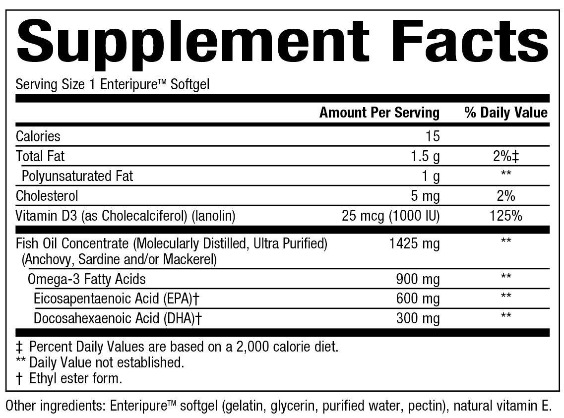 OptiMega-3® with Vitamin D3 - English USA